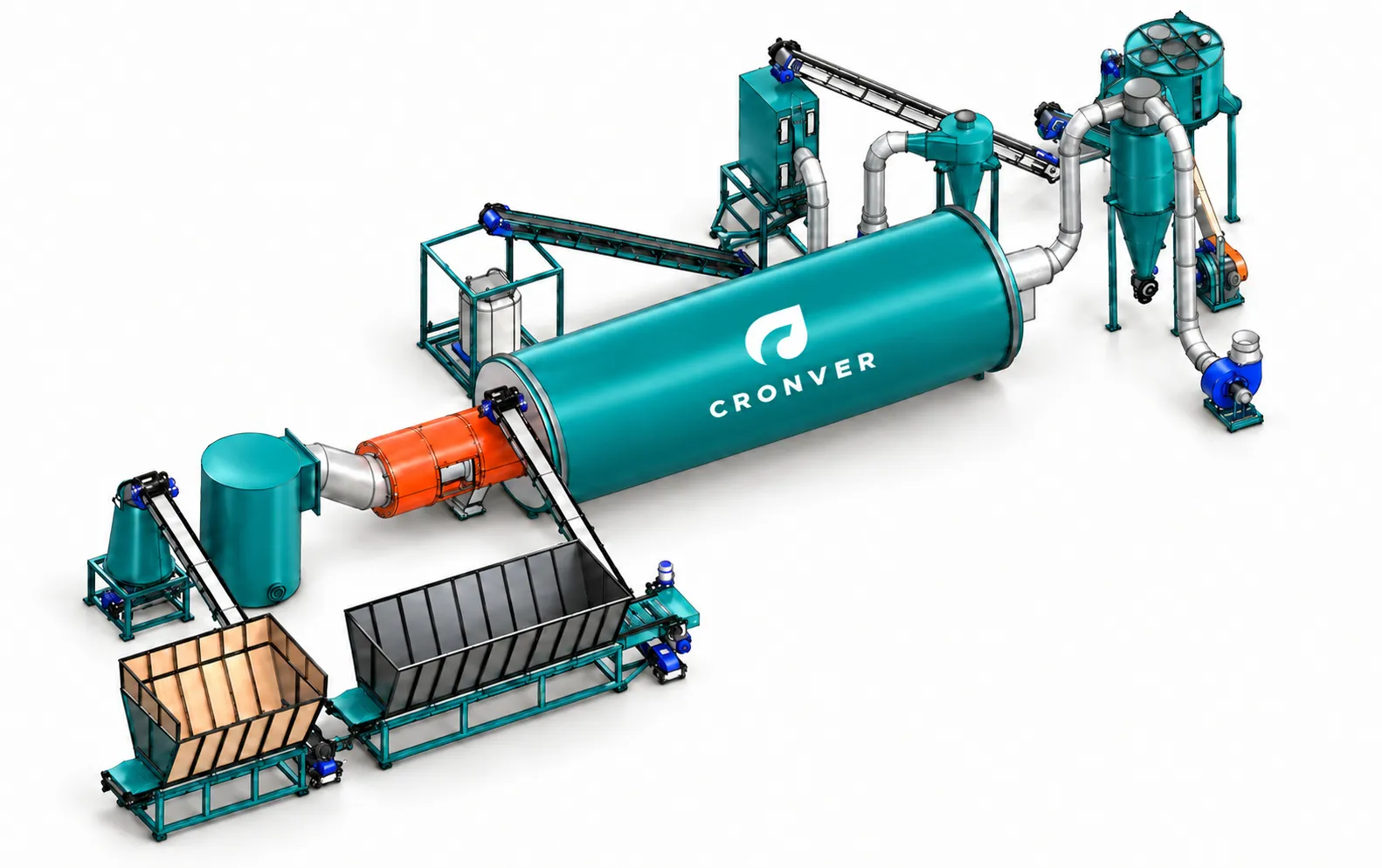 Линия гранулирования CRONVER LP 1000