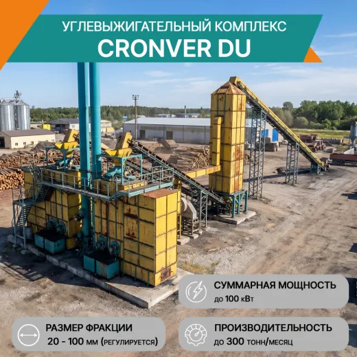 Углевыжигательный комплекс CRONVER DU