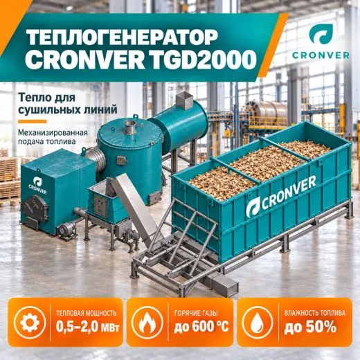 Теплогенератор CRONVER TGD2000