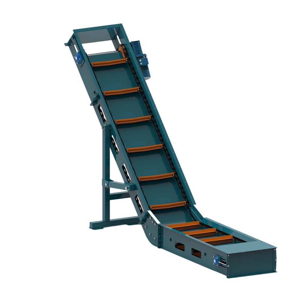 Скребковый L-образный транспортер CRONVER T2SV-370L