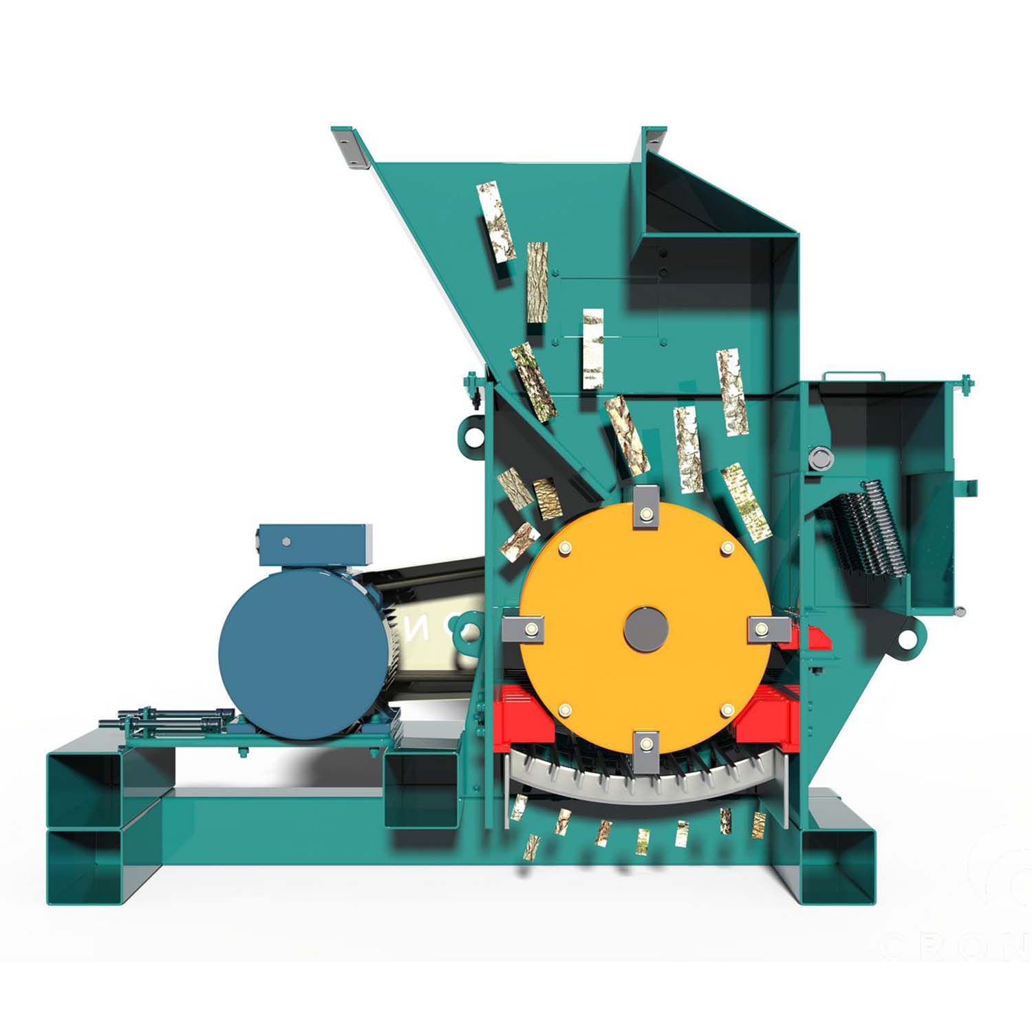 Молотковая дробилка GD 45