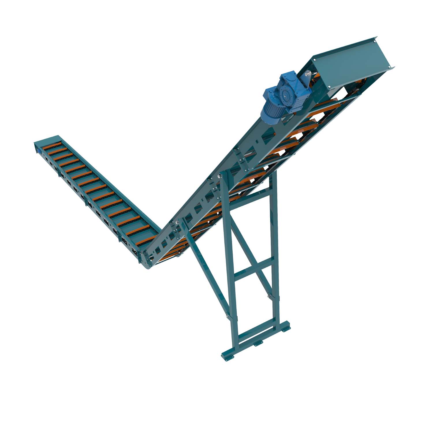 Скребковый L-образный транспортер CRONVER T2SV-680L
